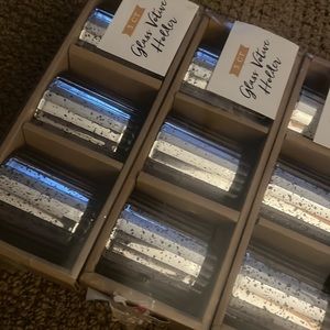 Silver Glass Votive holder